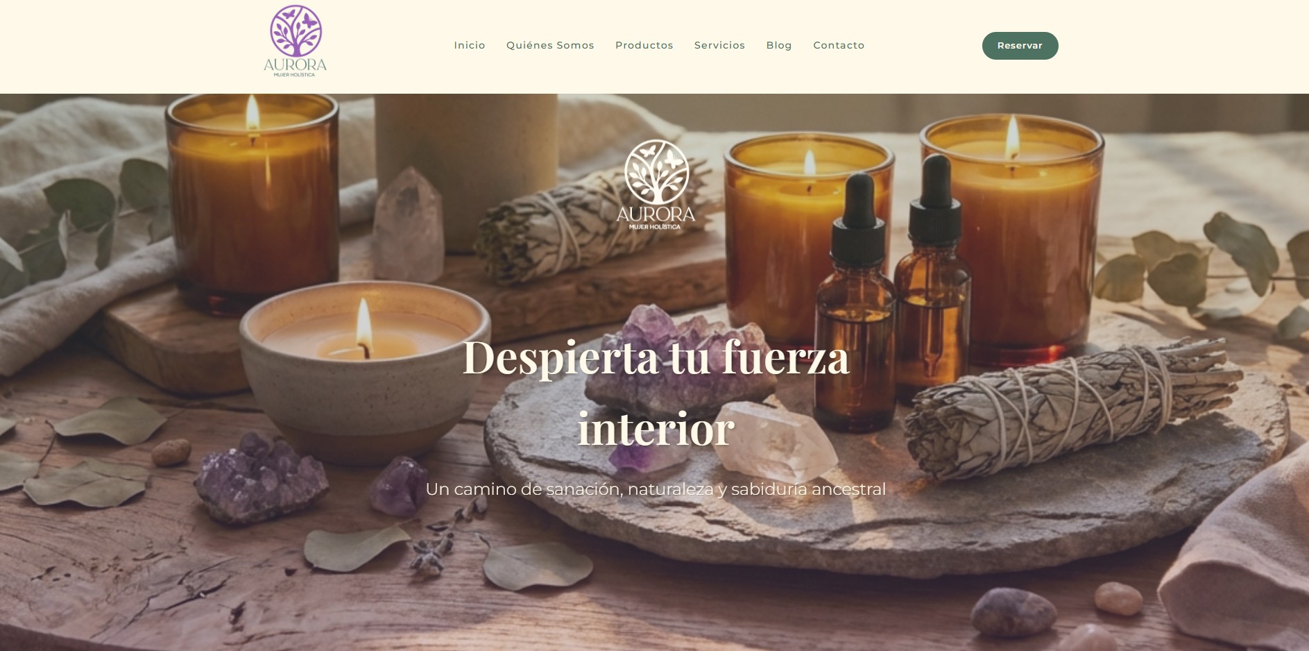 Sitio Web de Aurora